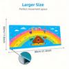 Duggee Rainbow Adventure Large Size Mouse Pad Large Gaming Table Cushion Nonslip Laptop Tablet Big Mousepad Xxl Mat Mini Pc Playmat With Lock Edge