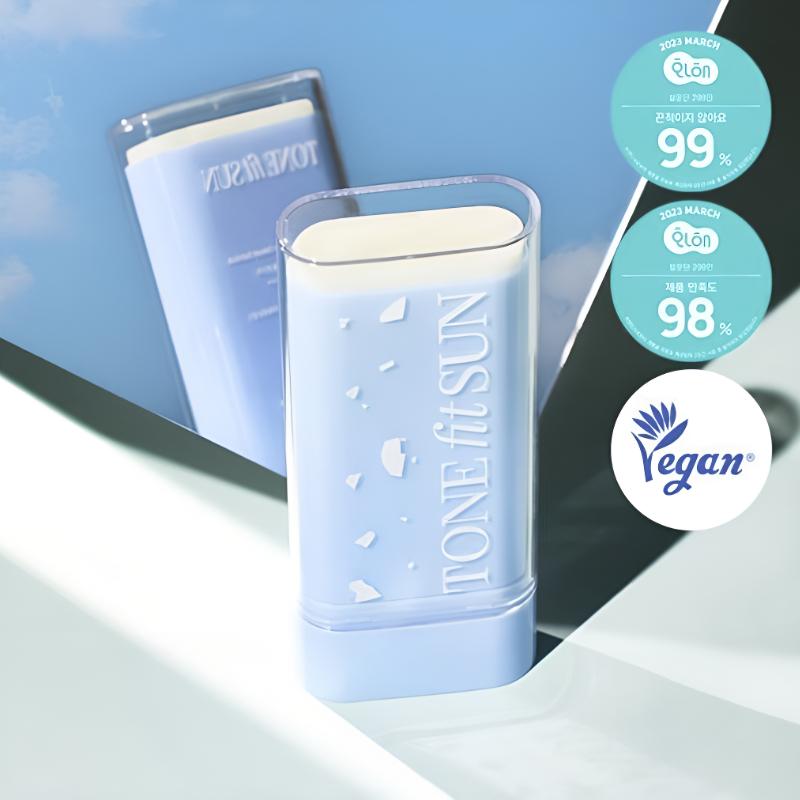 

Солнцезащитный веганский стик Tone Fit Sun Vegan No-Sebum Sun Stick SPF50+ PA++++ (Водонепроницаемый)18г