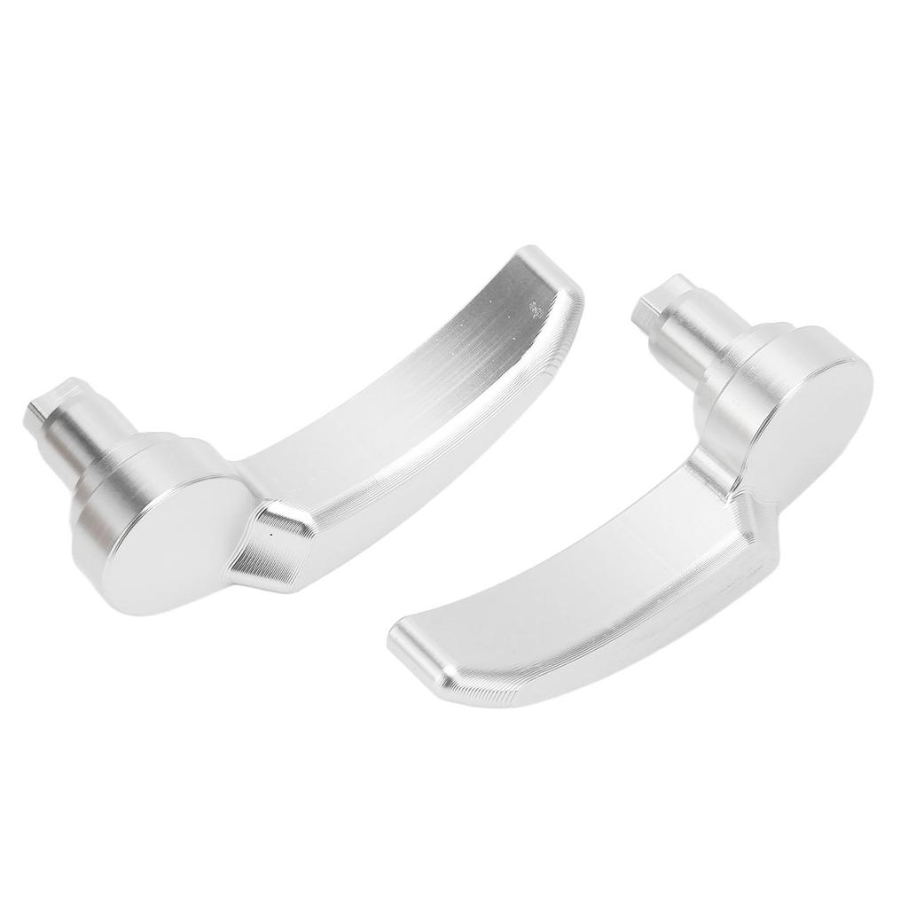 1 Pair Saddlebag Latch Kit Anodized Finish Saddle Bag Lifter for Ultra Limited FLHR FLHT FLHX FLHTK 2014 To 2023 Silver