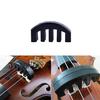 1Pc Violin Practice Mute Heavy Black Rubber Violin Silencer Acoustic Electric