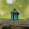 4pcs Mini Glow Lantern for Potted Plants Micro Landscape Miniature Stake Lantern  Halloween Display