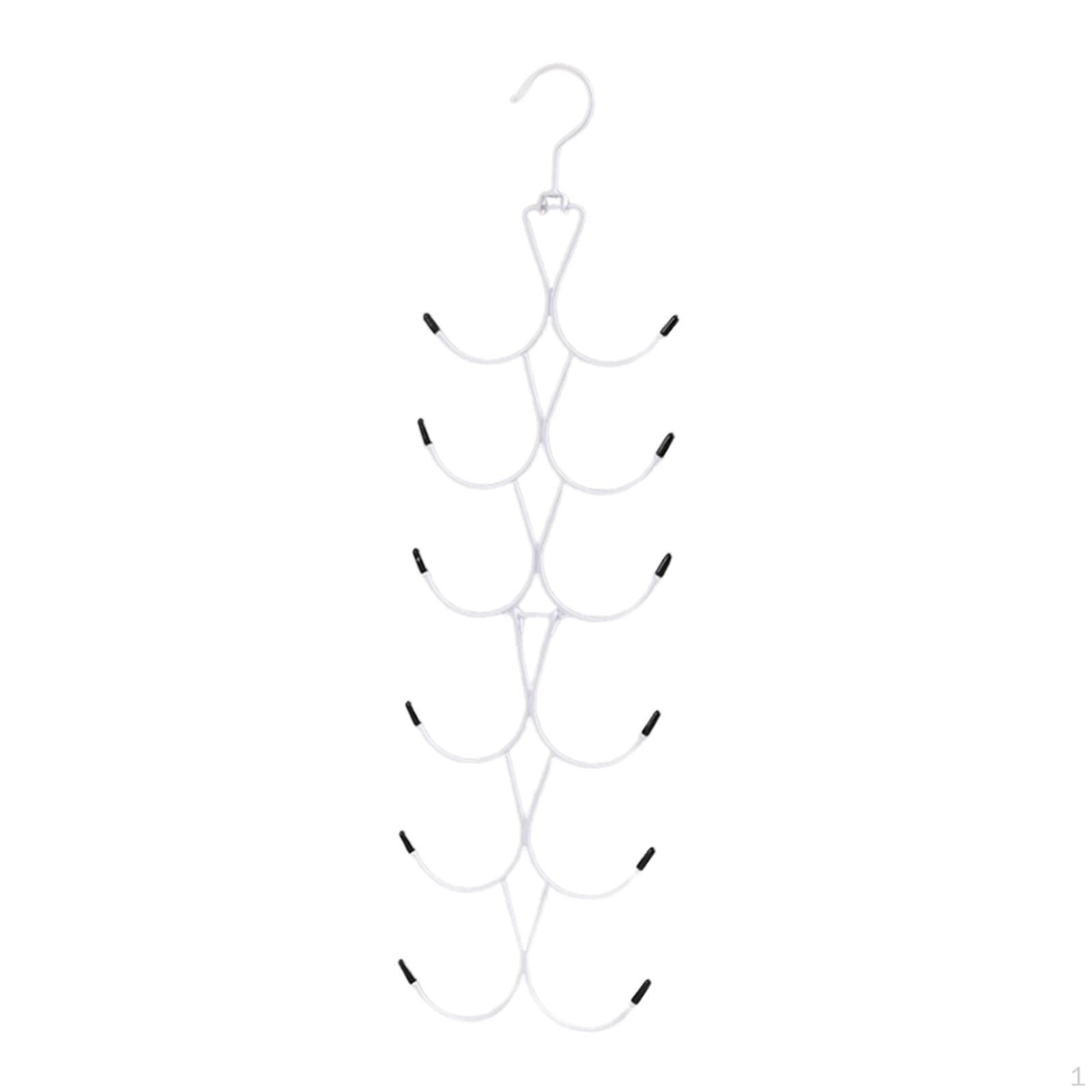 

Вешалка для шарфа, стеллаж для хранения, органайзер, металлический держатель для носков, домашний пояс для полотенец белый