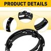 2X Round 7Inch LED Headlight Mounting Ring Bracket Adapter for Harley Touring A