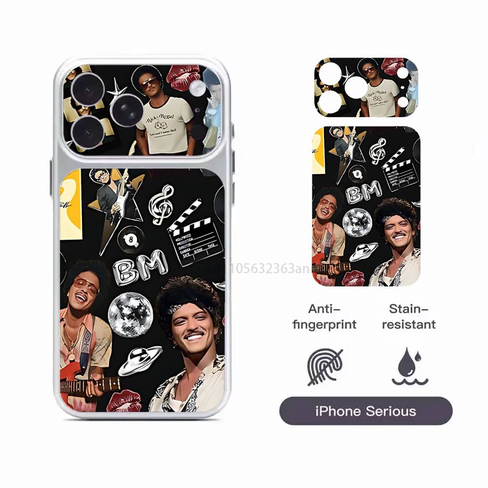 

Singer B-Bruno Mars HD/Matte Full Coverage Films For iPhone 17 Pro Max 17 Pro iPhone17promax