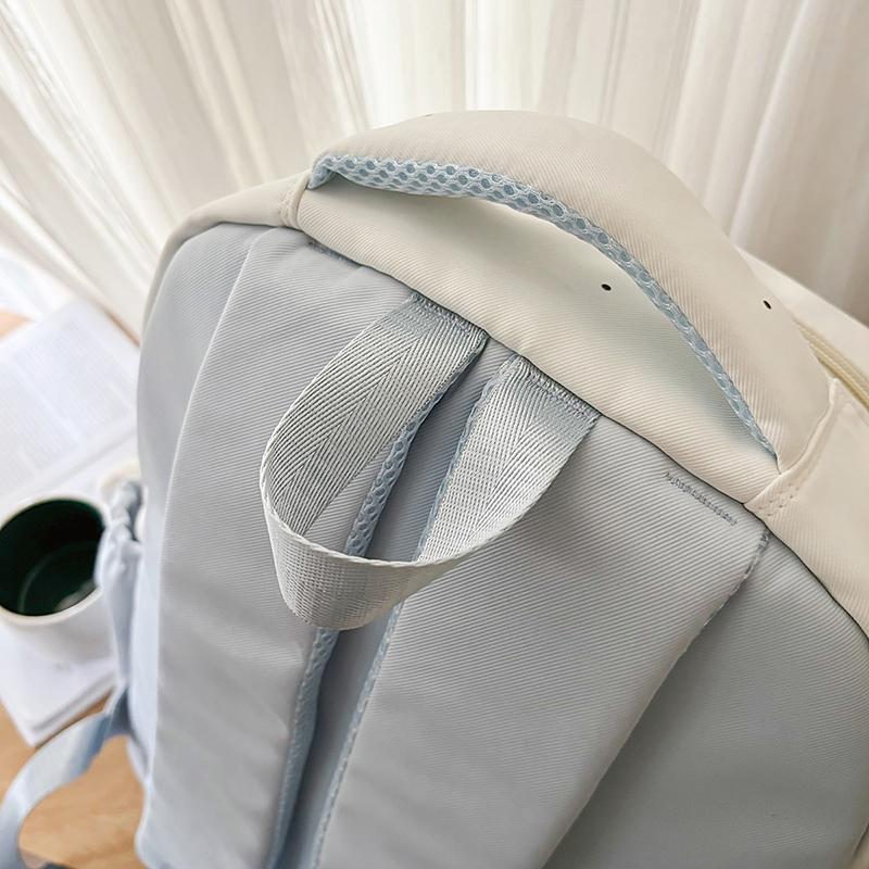 Student Schoolbag Women's Plaid Backpack College Style Backpack