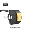 Motorcycle 78 Inch Handlebar-Mounted Led Headlight  With Push-Button Motorcycle Handlebar  Control