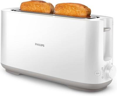 Toaster - PHILIPS - HD2590/00 - Daily Breakfast Collection - 1 Long Slot - 830W - White