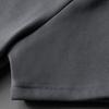 Yousheng Men Summer Top Plush-lined Short Sleeves Round Neck Solid Color Pullover Basic Top Elastic Bottoming Clothes