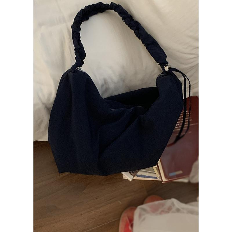 

Нишевая сумка подмышку, Повседневная сумка-тоут, Универсальная одноплечевая сумка-кроссбоди without pendant темно-синий