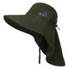 UV Protection Wide Brim Sun Hat for Men & Women, Summer Outdoor Hat with Face & Neck Coverage, Ideal for Fishing.