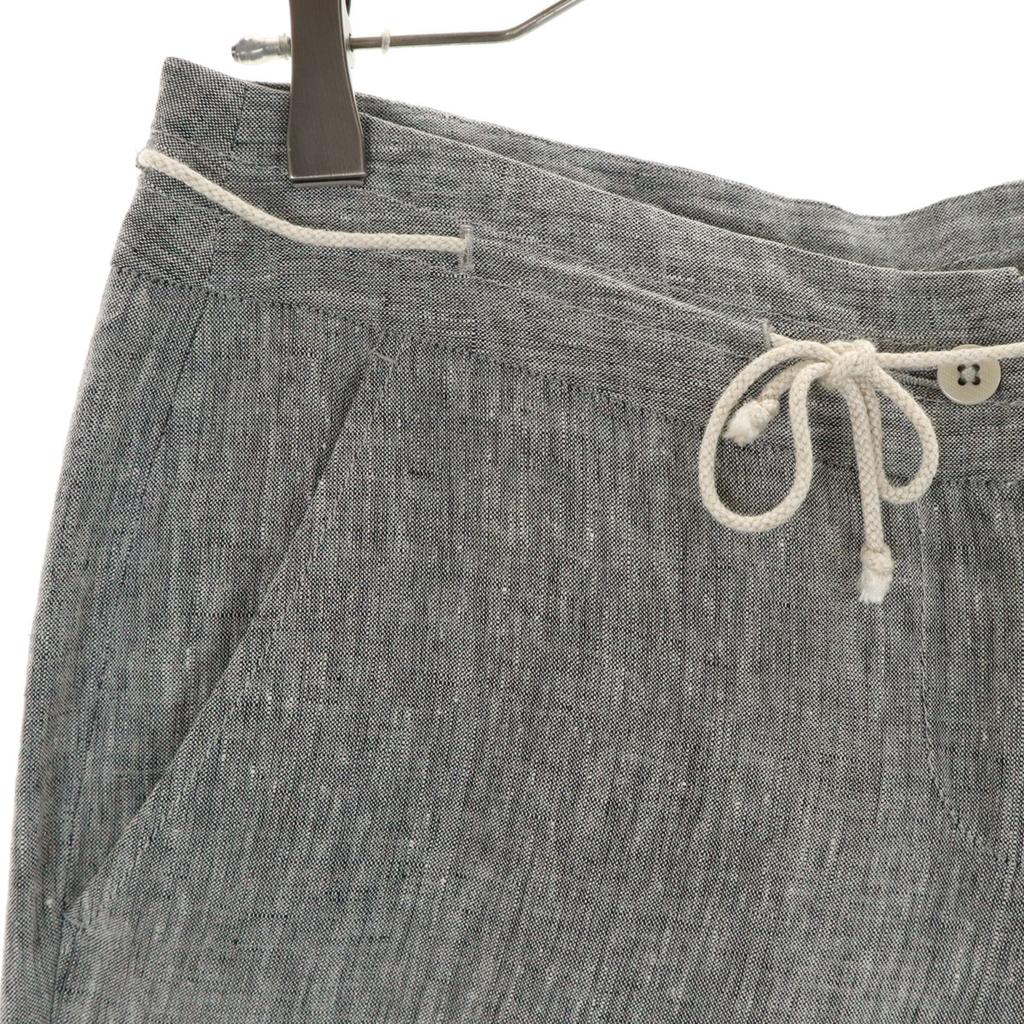 INCOTEX Made in Japan Linen Wide pants 40 gray Women Used