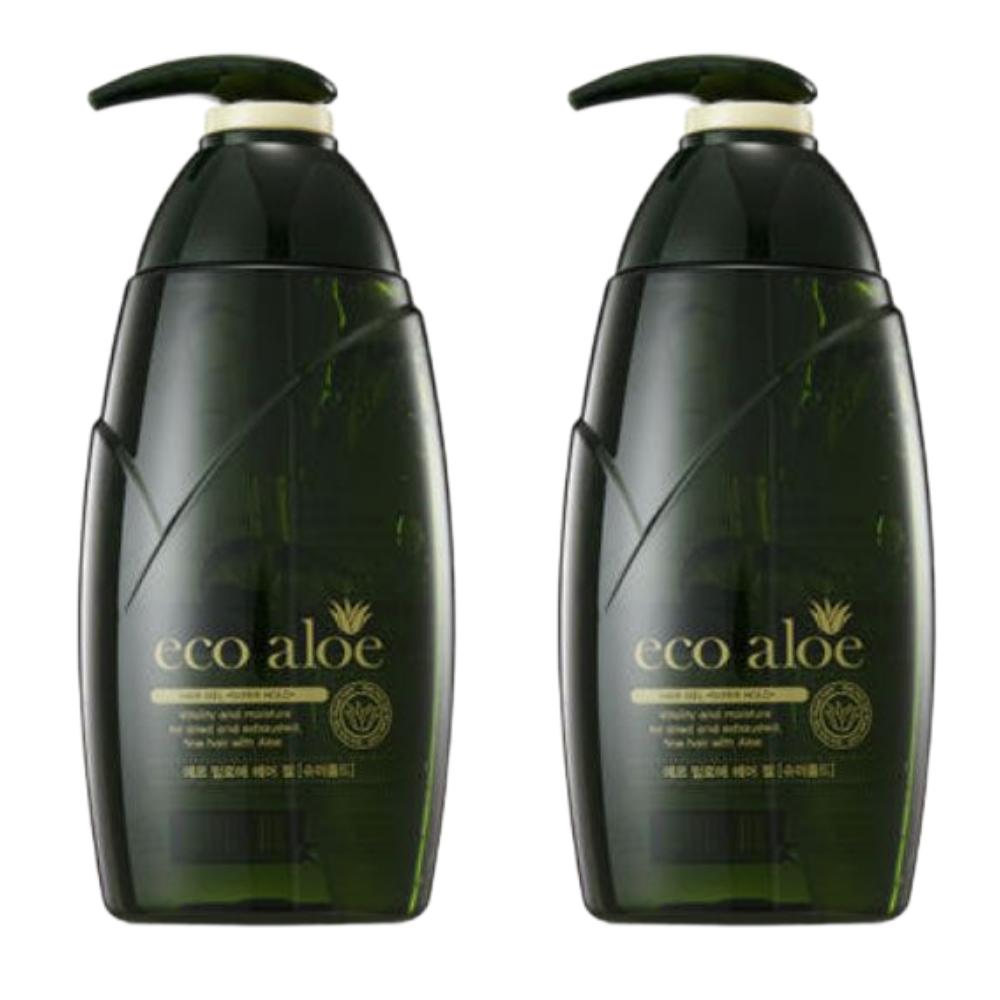 Rose Cosmetics Eco Aloe Hair Gel 530ml 2 Pcs