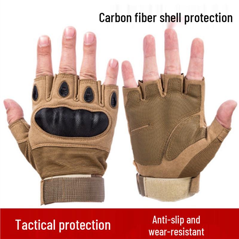Taktische Handschuhe für Herren: Halb- und Vollfingeroptionen für Outdoor-Radfahren, Motorradfahren, Militär, Kampfsport und Fitnessschutz