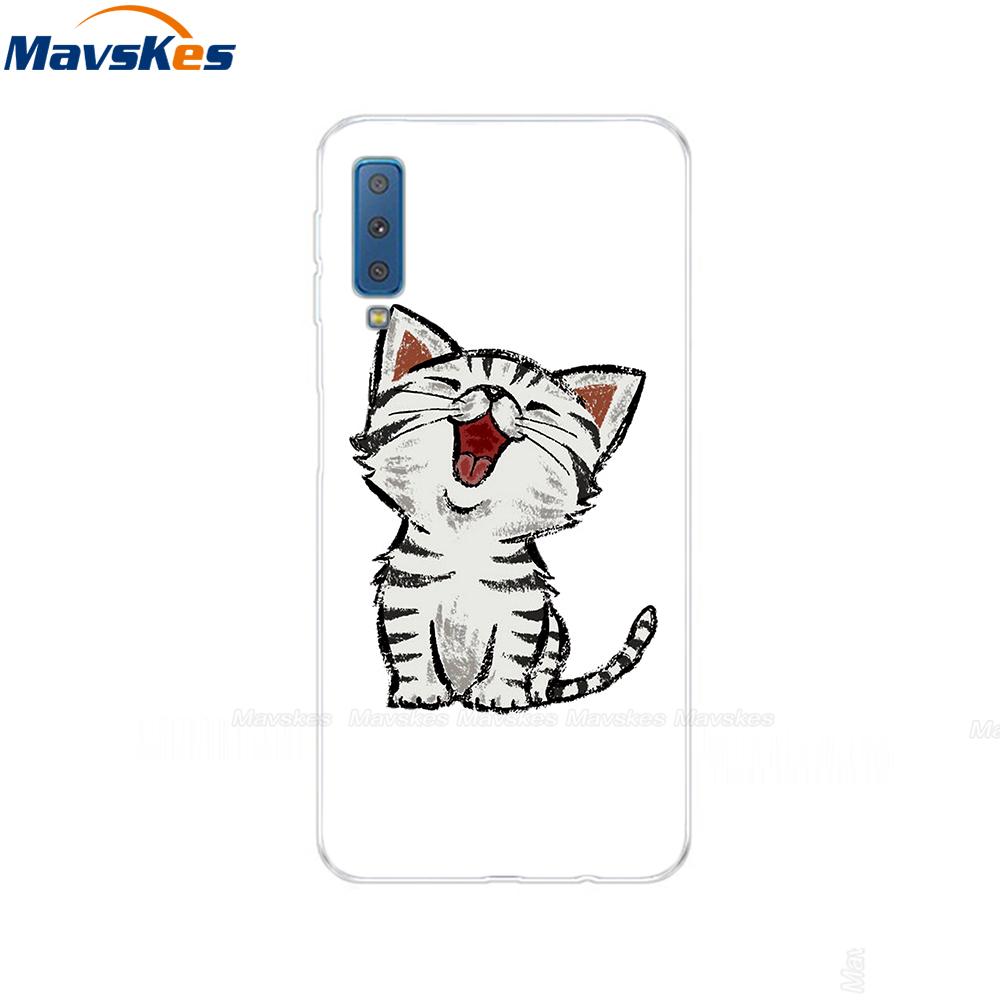 Silicone Cover For Samsung Galaxy A7 2018 Case A750 A750F Case 6.0' TPU Phone case For Samsung A 7 2018 750 750F Fundas Coque