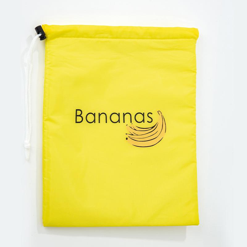 1pc Banana Storage Bag with "Banana" Label - Durable, Polyester Material, Perfect for Fresh Fruit Organization in The Kitchen