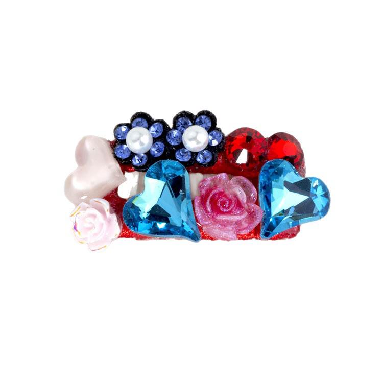 Pet Diamond Hair Clip for Dogs & Cats - Suitable for Yorkshire Terrier, Teddy, Schnauzer, Maltese