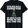 Land Recorder Technician Gift For Cartogropher Surveyor T-Shirt