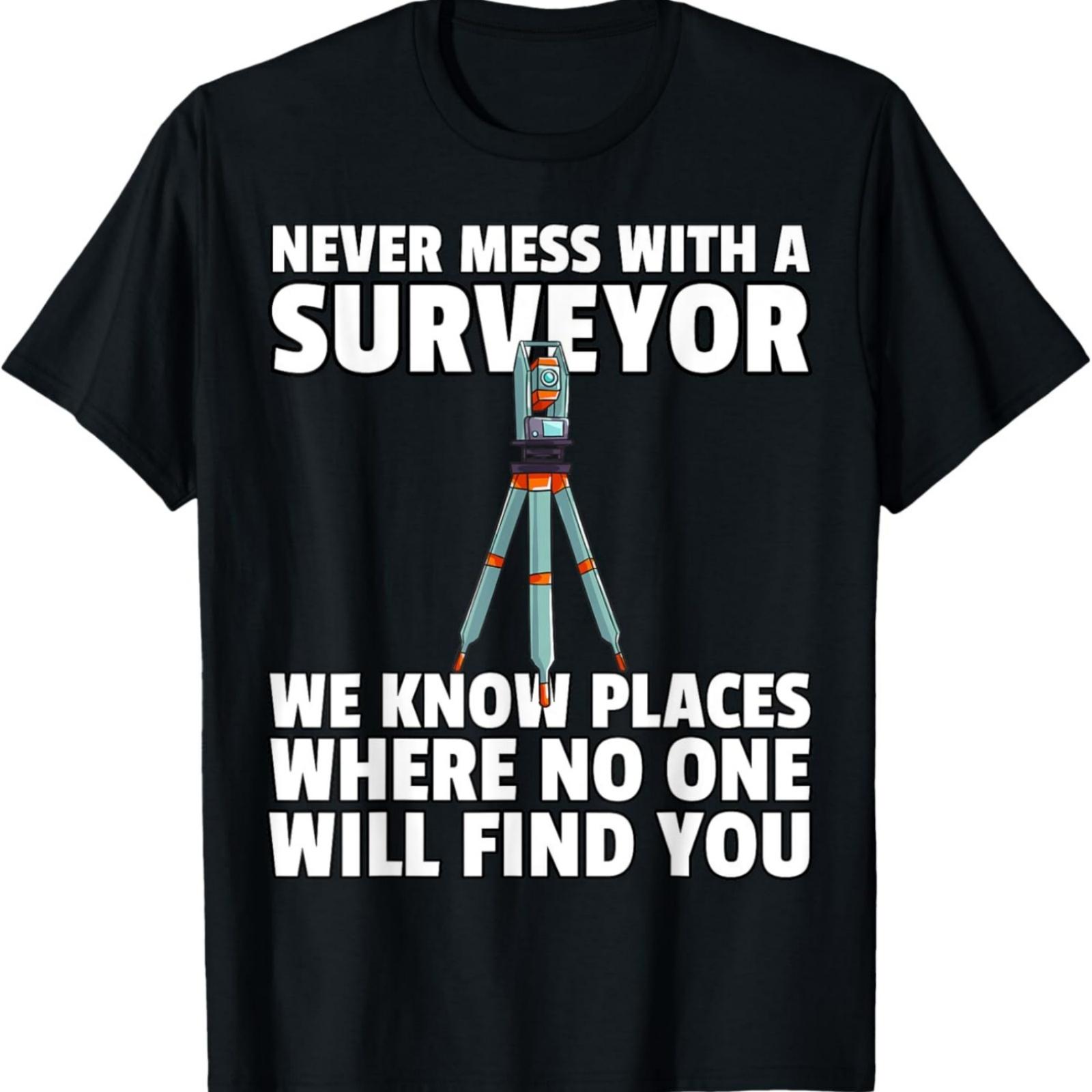 Land Recorder Technician Gift For Cartogropher Surveyor T-Shirt XXXXXL разноцветный