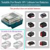 Li-Ion Battery Adapter Converter Digital Display Adapter Usb Type-C Power Supply 140W Pd3.1 For Makita Li-Ion Battery Charger