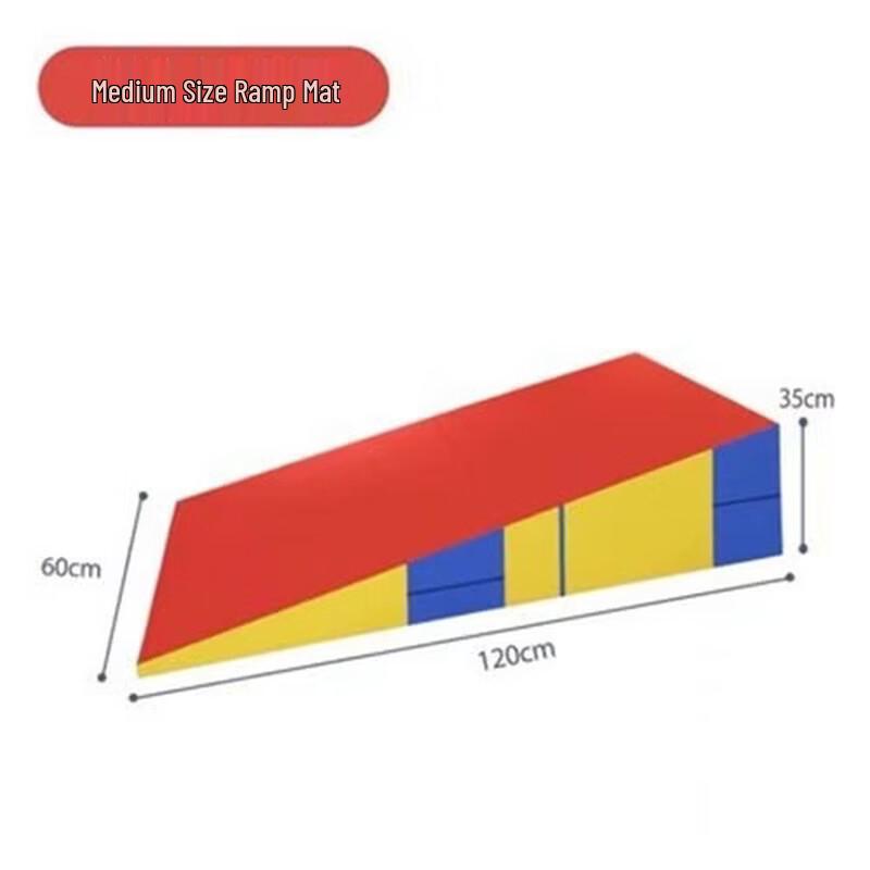 WEZHO Kids Sensory Integration Soft Play Triangular Slope