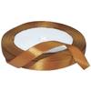 Ruban Satin Décoratif - AERZETIX - C50214 - 10mm - 22m - Marron Clair