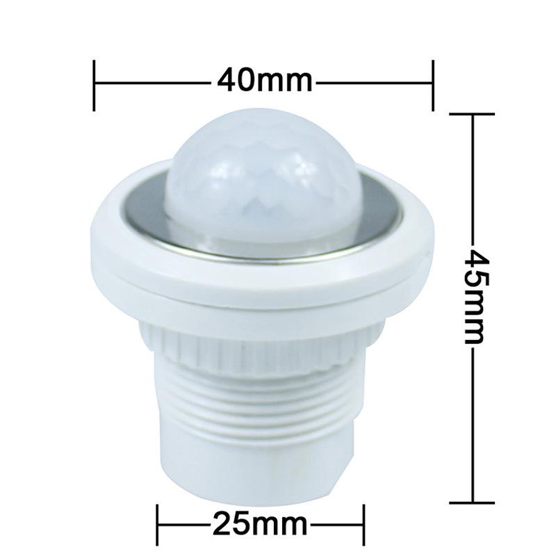 Mini Adjustable Recessed Ceiling Light with Infrared Motion Sensor (110V-220V)