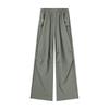 Women's American Retro Elastic Waist Casual Pants