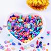 Colorful Crushed Shell Stone Nail Tips & Decorative Gravel for Succulents, Fish Tanks, & Kids' Crafts