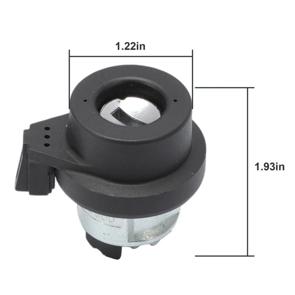 8E0905855A Steering Ignition Switch Lock Barrel Cylinder With 2 Keys For VW