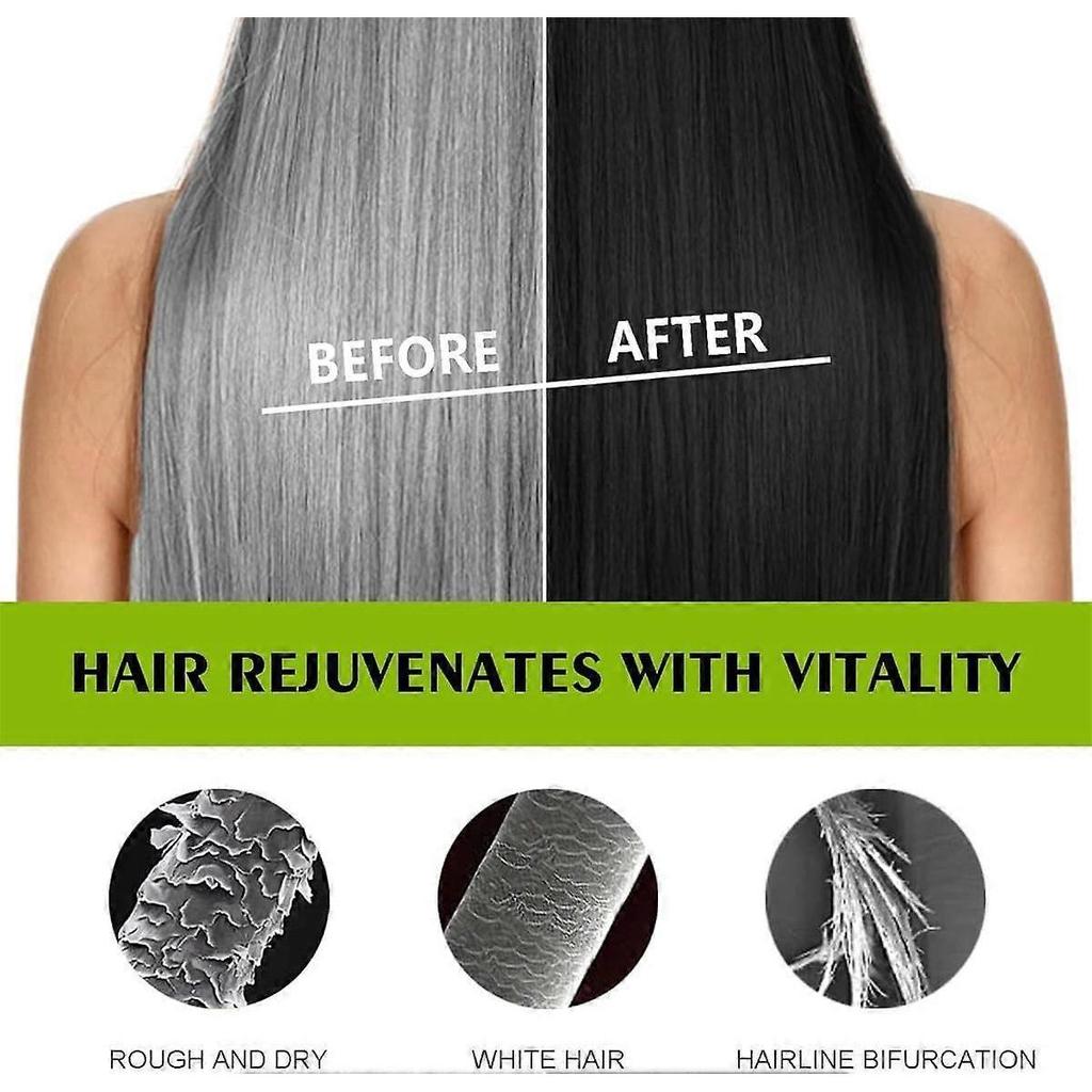 Hair Dye Shampoo, 3 in 1 Instant Hair Dye Shampoo, Color Shampoo Hair Dye, Gray Hair Coverage Shampoo, Long Lasting Hair Color Shampoo for All Hair Ty