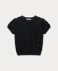 Sseomweeobeoteo Emma Half Puff Knit - Black