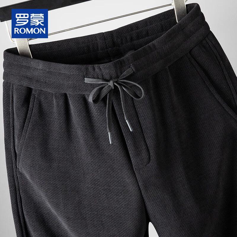 ROMON Men's Fleece-Lined Jogger Casual Pants