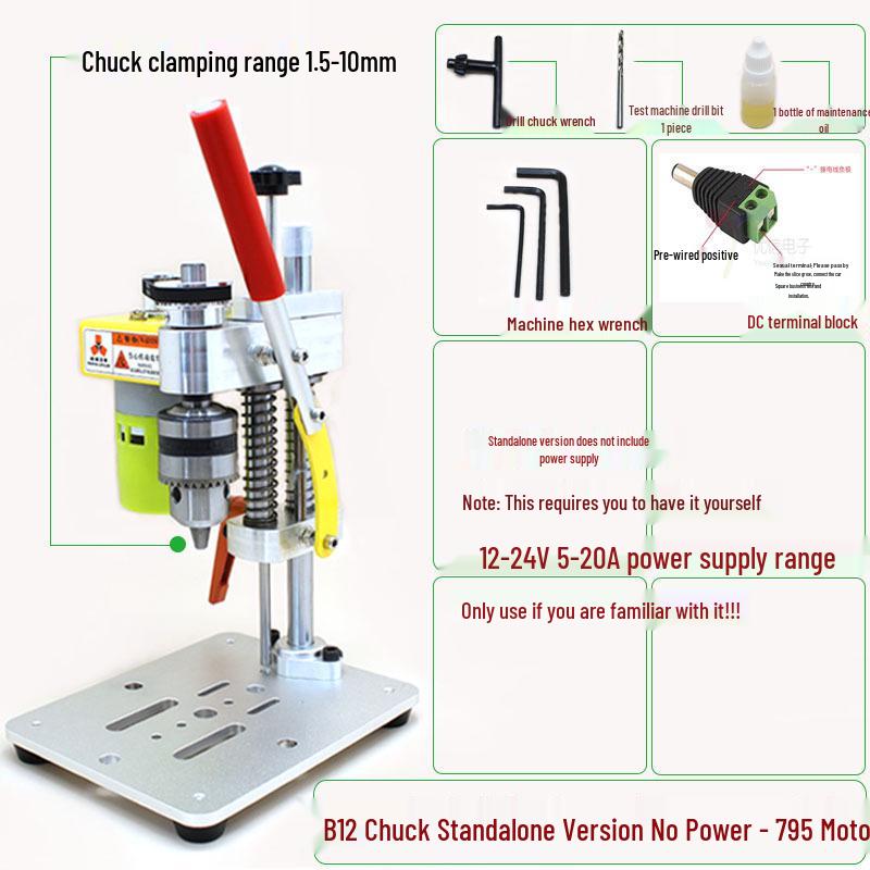 Micro Mini Desktop Precision Drill for Mobile Phone and Watch Repair