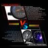 Cafe Racer  Custom Motorcycle Mechanical Speedometer with LED Indicator Odometer 220km h