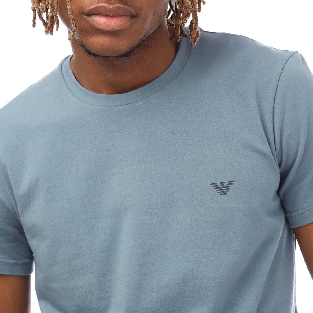 Emporio Armani Mens Logo Endurance T-Shirt (Pack of 2)