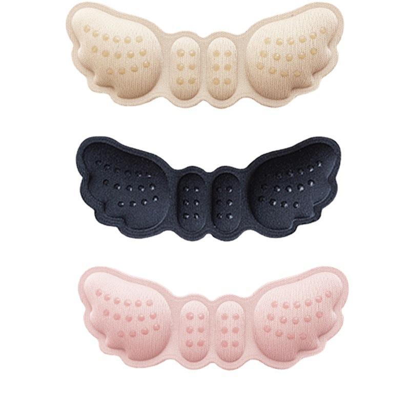 Wing Dispensing Heel Grips Invisible Sponge 4D Heel Foot Patch Non-Slip Wear-Resistant Heel Sticker High Heels Anti-Slip Shoe Stickers