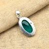 Indicolite Gemstone Handmade 925 Solid Sterling Silver Jewelry Pendant For Her