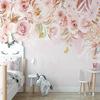 European Style 3d Rose Wallpaper Pastoral Romantic Flowers Murals Living Room Bedroom Background Wall Mural