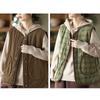 Cotton Vest Women Two Sides Wear Thickened Fall and Winter Retro Warm Comfortable Casual Sleeveless Tops