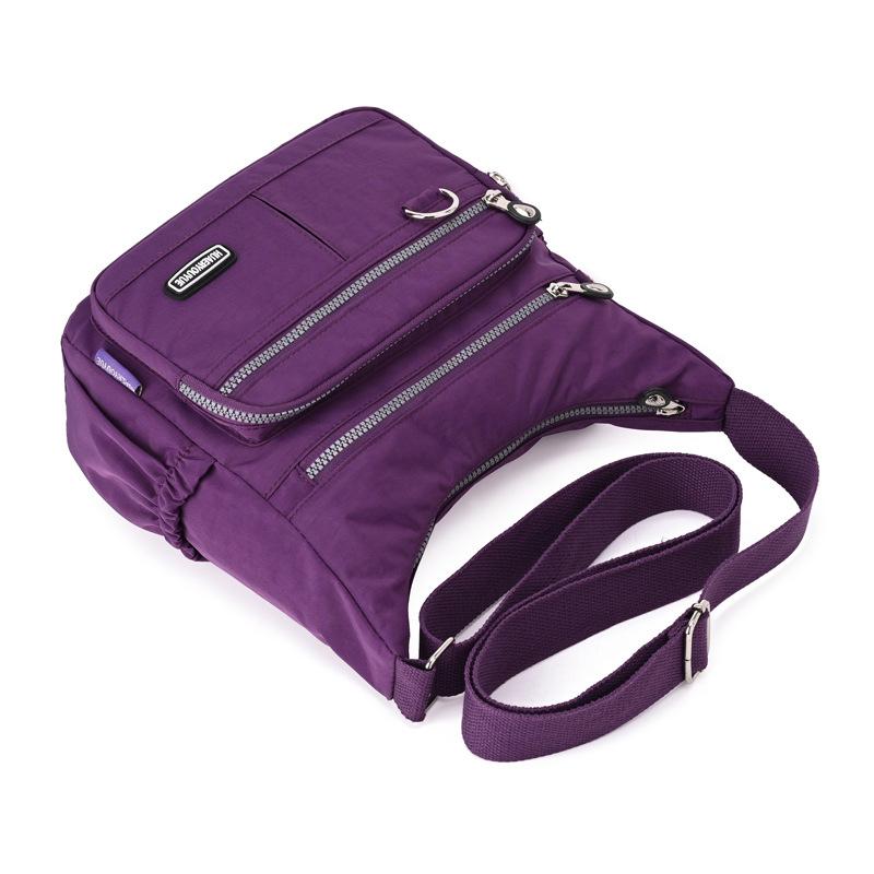Nova bolsa feminina bolsa de ombro luz crossbody saco das senhoras saco do mensageiro náilon à prova dwaterproof água senhora bolsa sac um principal