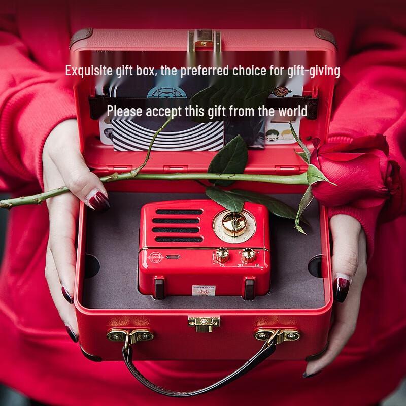 Elvis Little Prince OTR Portable Retro Bluetooth Speaker & FM Radio