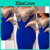 Elegant Women Off Shoulder Deep V-neck Bodycon Cocktail Mini Dress For Parties
