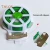 Garden Plant Ties Flexible Wire Design Weather-Resistant Vegetable Tomato Twist Ties Climbing Plants Support Ties