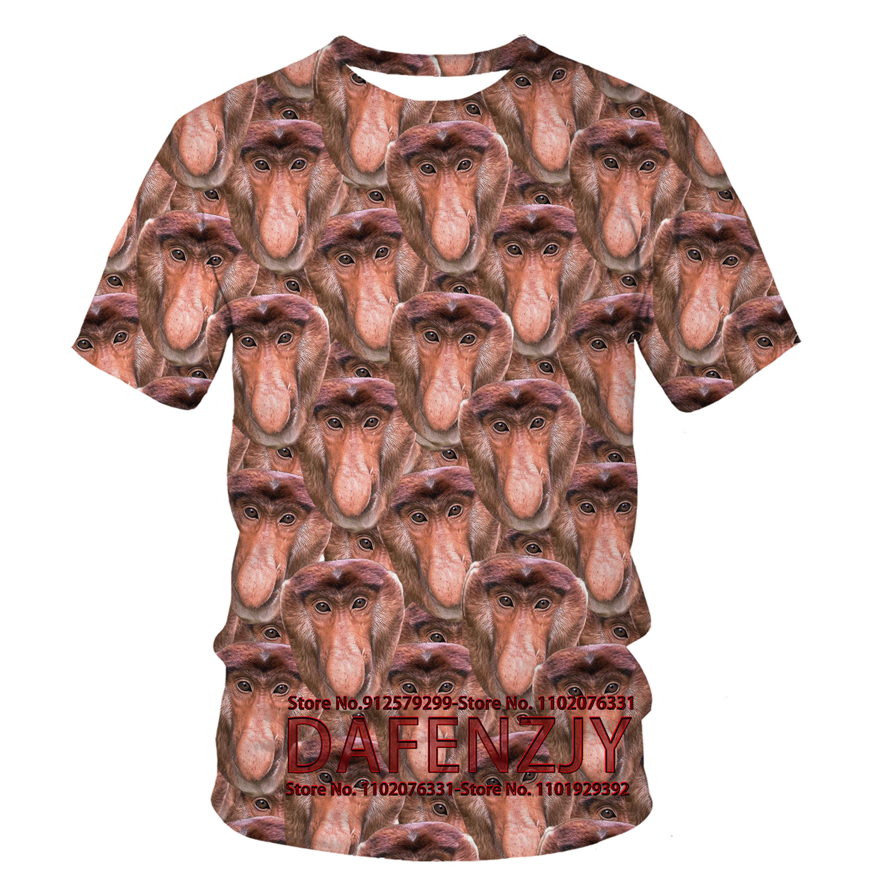 

Футболка с рисунком обезьяны, забавное животное, классная, мягкая, облегающая, с коротким рукавом S чёрный