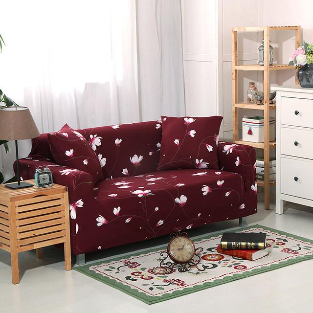 Elasticity Sofa Furniture Covers For Living Room Universal Spandex Case For Stretch Sofa Cover Non -Slip Couch Slipcovers 1 2 3 4 Seater for Home
