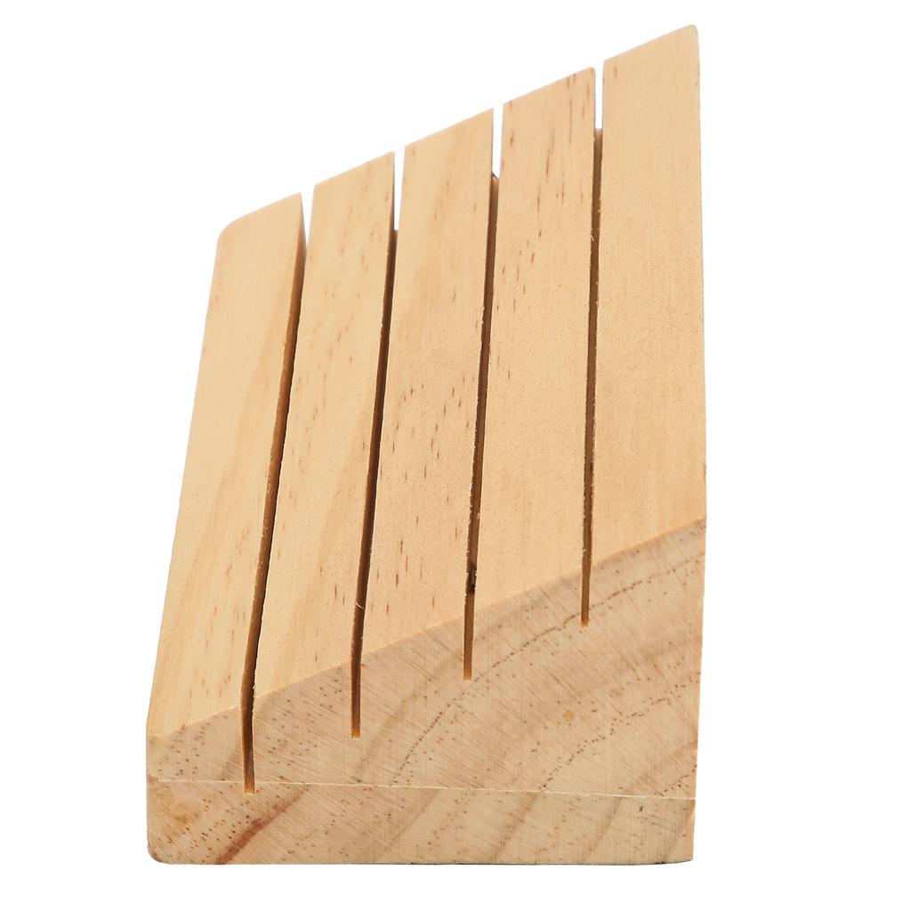 Wood Playing Card Holder HandsFree Playing Card Tray Rack Poker Cards Accessory