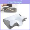 Comfortable Memory Foam Neck Pillow For Home Sleep With Supportive Design And Ergonomic Shape