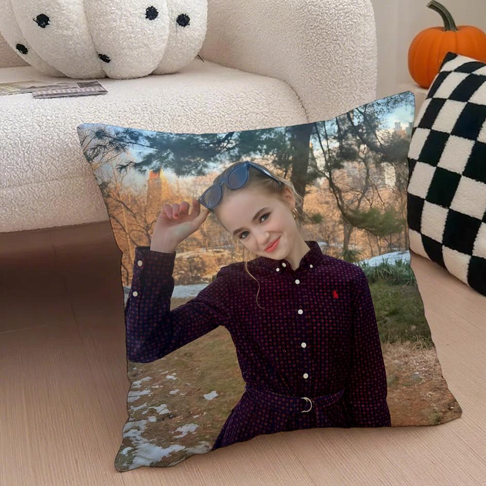 

LLisa Kimmel Fisher Cushion Cover Throw Pillow Cover Hidden Button Durable Polyester Chair Cushion 30X30cm
