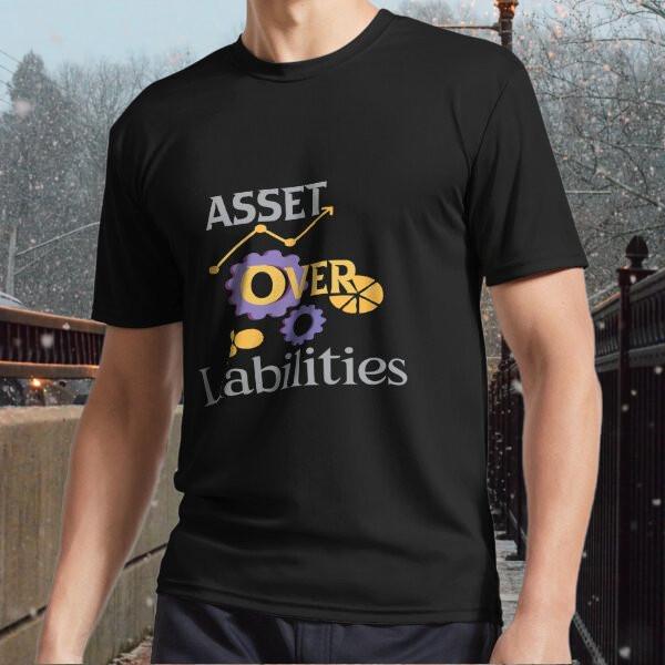 New Asset Over Liabilities Active TShirt Logo Men#039;s Tshirt funny size S to 5XL Unisex T-Shirt XXXXL
