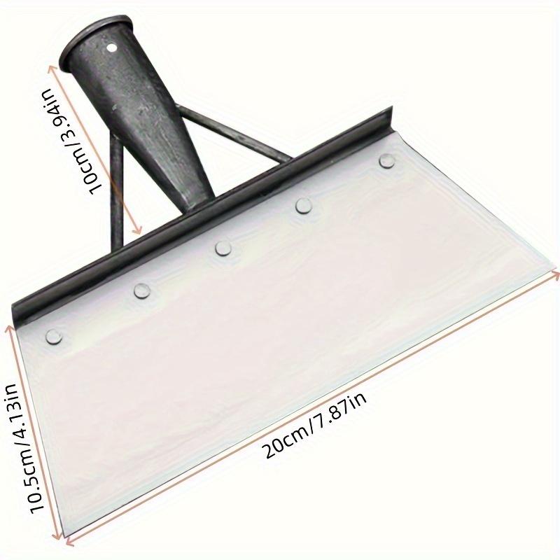 Versatile Stainless Steel Garden Shovel - Handleless, Multi-Use Yard Weeding Tool for Outdoor Cleaning